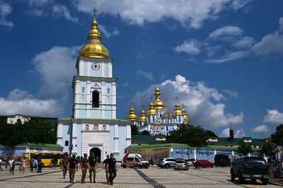 キーウの発電施設に攻撃 ウクライナ