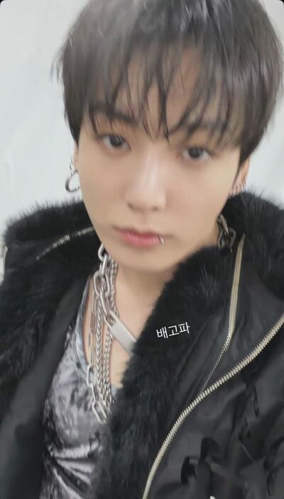 BTSジョングク、公演後の「お腹すいた」セルカの素顔