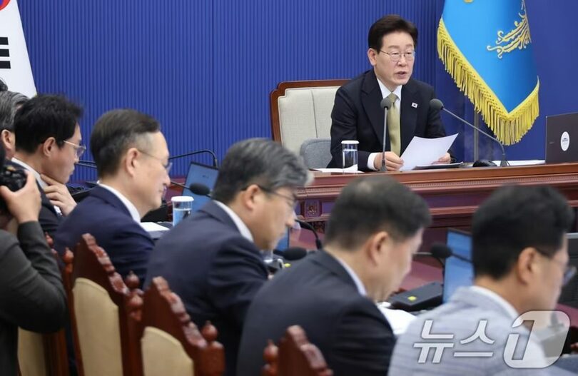 韓国のイ・ジェミョン（李在明）大統領(c)news1