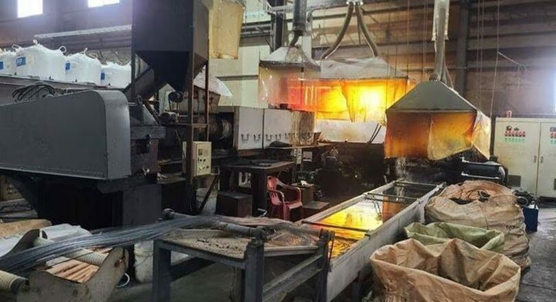 廃プラスチックの再加工工程＝白山ポリマー提供(c)news1