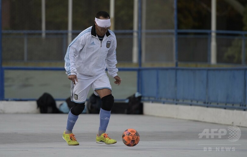 「盲目のメッシ」、パラ5人制サッカーで金メダル目指す