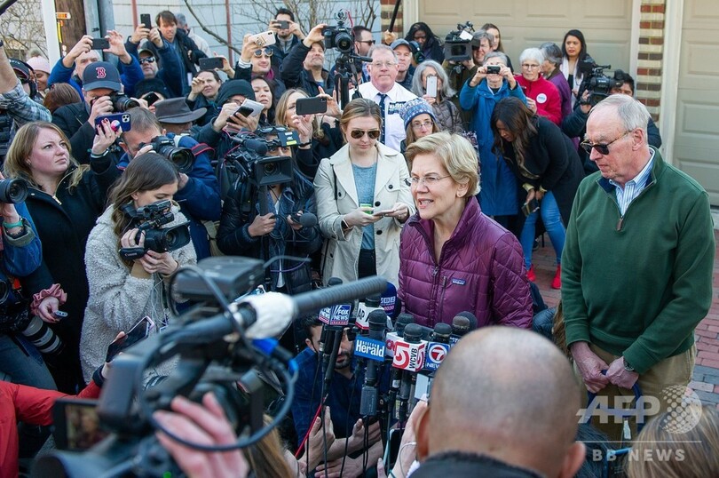 ウォーレン氏が撤退 バイデン、サンダース氏一騎打ちに 米民主予備選