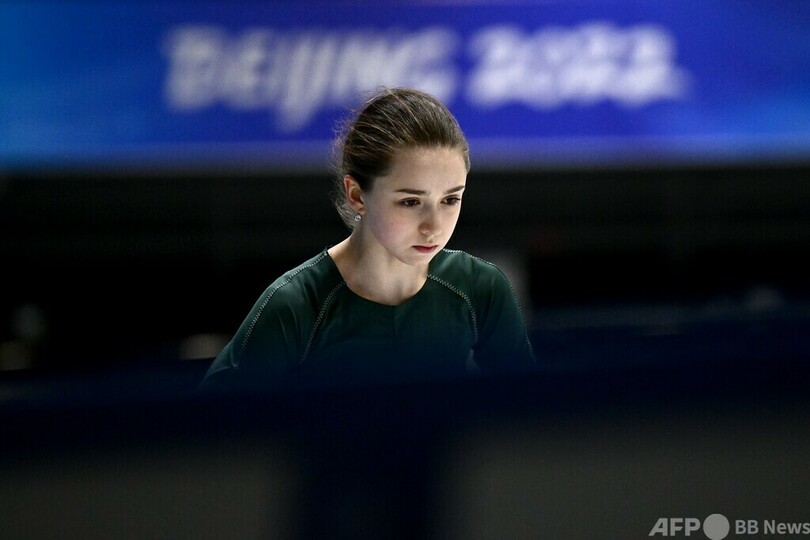 ワリエワには五輪出場する「権利」 ROCがコメント発表