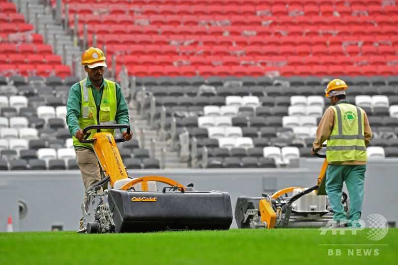 カタールw杯のスタジアム建設作業員 数か月にわたり給与未払い 写真5枚 国際ニュース Afpbb News