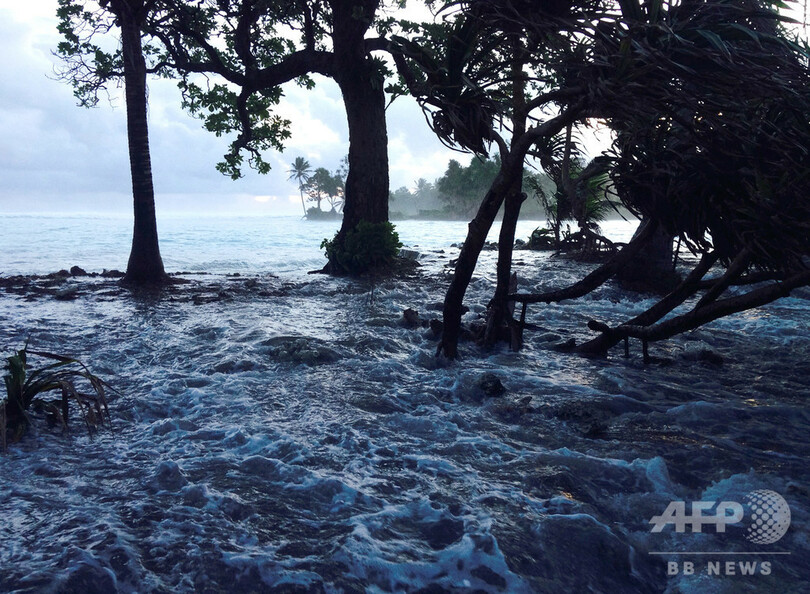 このままでは国が水没して消滅 陸地かさ上げ計画を検討 マーシャル諸島 写真1枚 国際ニュース Afpbb News