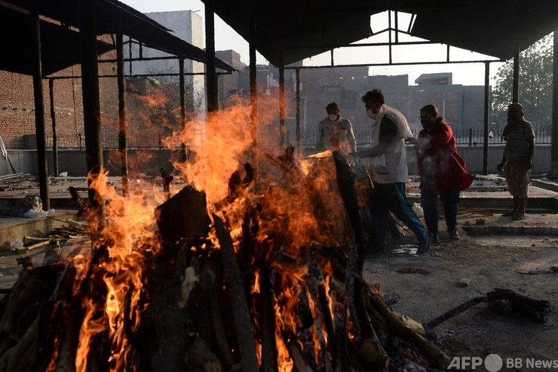 インドのコロナ死者、25万人超え