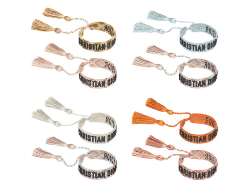 ディオール」セレブ着用で注目、新作ミサンガブレスレット 写真9