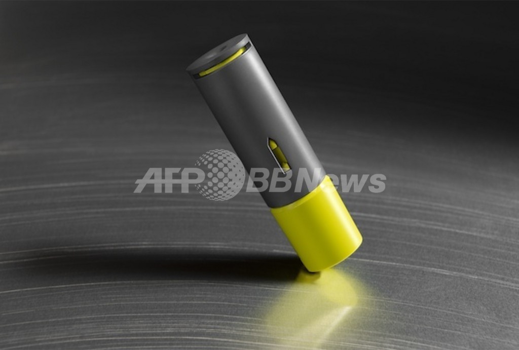 カフェイン吸入器「エアロショット」で瞬間エネルギーチャージ カフェイン吸入器「エアロショット」で瞬間エネルギーチャージ