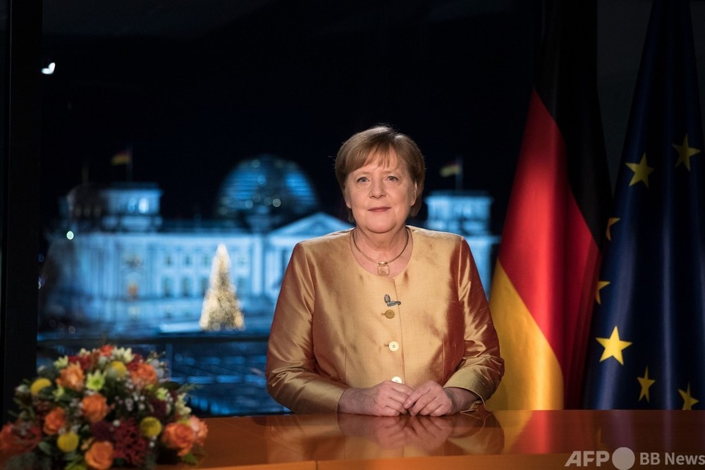 ドイツの歴史に残るコロナ危機、2021年も続く メルケル首相