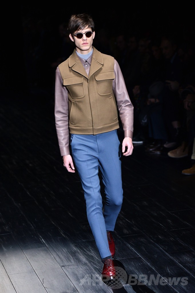 ＜14/15年秋冬ミラノ・メンズコレクション＞グッチ