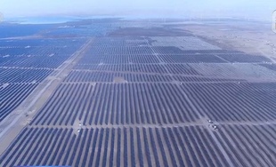 中国最大の採炭地盤沈下区域に建設された太陽光発電基地が稼働へ