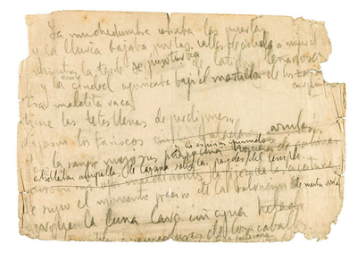 スペイン天才詩人ロルカの手書き原稿、同国政府が600万超で落札