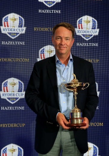 2016年ライダーカップ、米国選抜の主将はデービス・ラブ3世