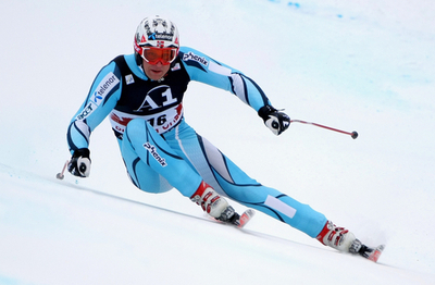 スビンダル 男子スーパー大回転第2戦を制す