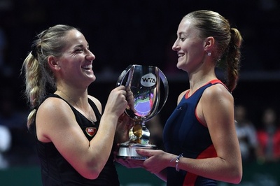 バボス/ムラデノビッチ組が栄冠、WTAファイナルズ