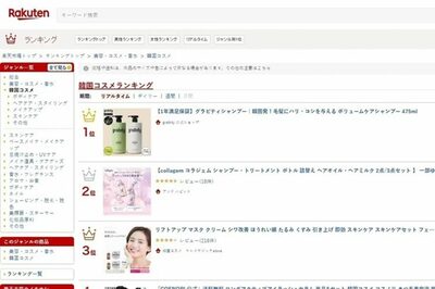 韓国KAIST系「ヘアボリューム効果」Gravityシャンプー、楽天ジャパン入店初日にKビューティ1位