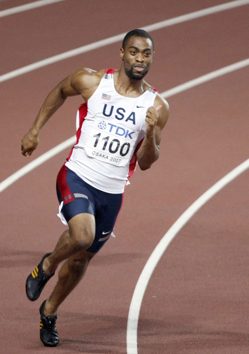 タイソン・ゲイ 男子200メートル準決勝へ