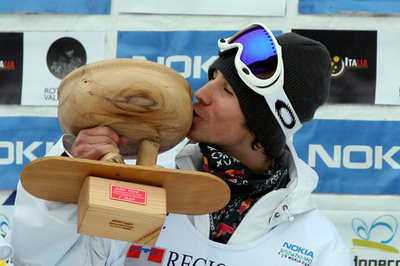 マヌエル・ピエトロポリ W杯・男子ハーフパイプ第3戦を制す