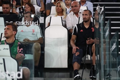 キエッリーニの手術成功、靱帯断裂で6か月離脱へ ユーベ発表