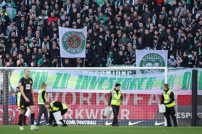 ブンデスで続く投げ込み抗議、選手はやめるよう訴える