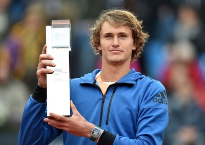 ズベレフがBMWオープン優勝、地元ミュンヘンで今季2勝目