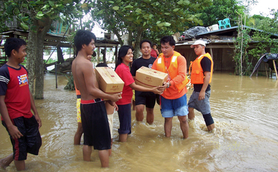台風23号「ミートク」の死者数12人に、フィリピン
