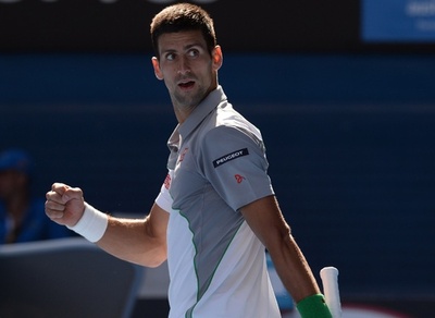 ジョコビッチ、圧勝で準々決勝へ 全豪オープン