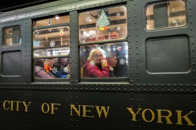 今年も登場！ NY地下鉄ビンテージトレイン