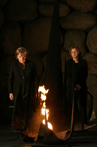 メルケル独首相、イスラエルとパレスチナ双方の首脳と会談 - イスラエル