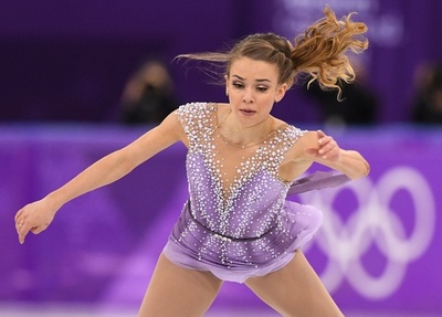 フィギュア女子SPで17位のウィリアムズ、平昌五輪