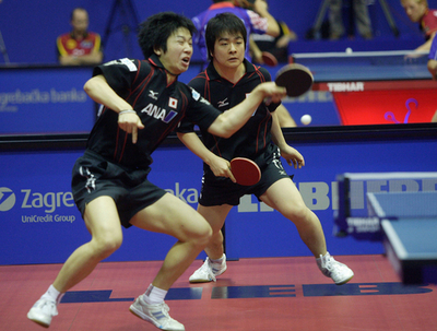 岸川／水谷組 Hao Shuai／マ・ロン組を降し準々決勝へ