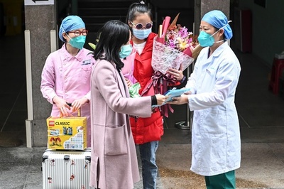 新型肺炎の女児が初めて治癒・退院 中国・広州