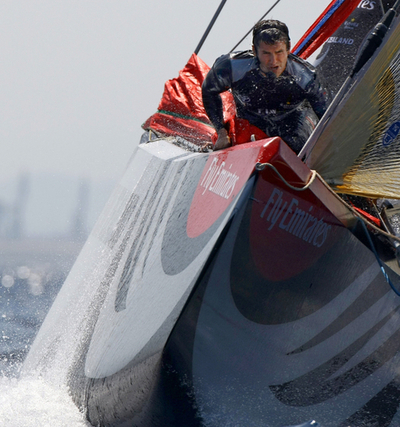 エミレーツ・チーム・ニュージーランド 1勝1敗のタイに戻す