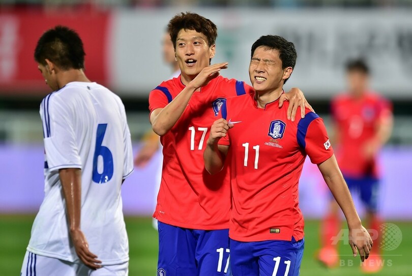 韓国が親善試合でパラグアイに勝利
