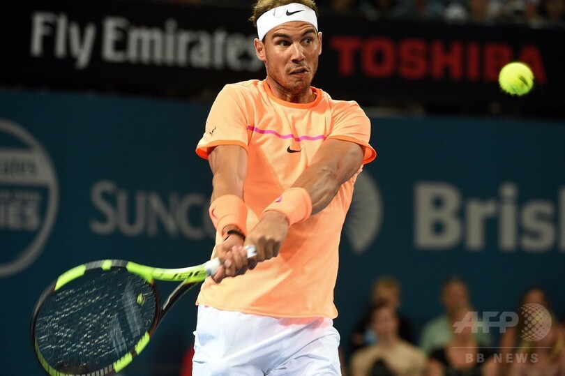 ナダル、難敵ドルゴポロフを下して白星発進 ブリスベン国際
