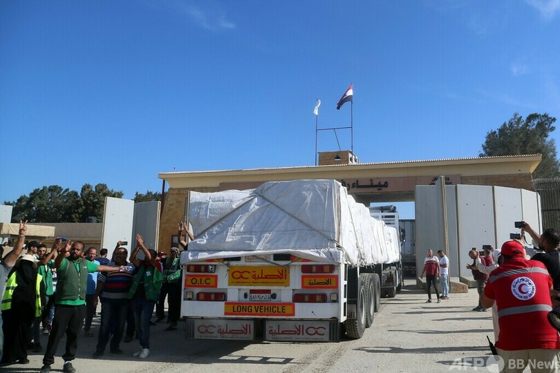 イスラエル戦車が「誤射」、エジプト軍拠点に着弾