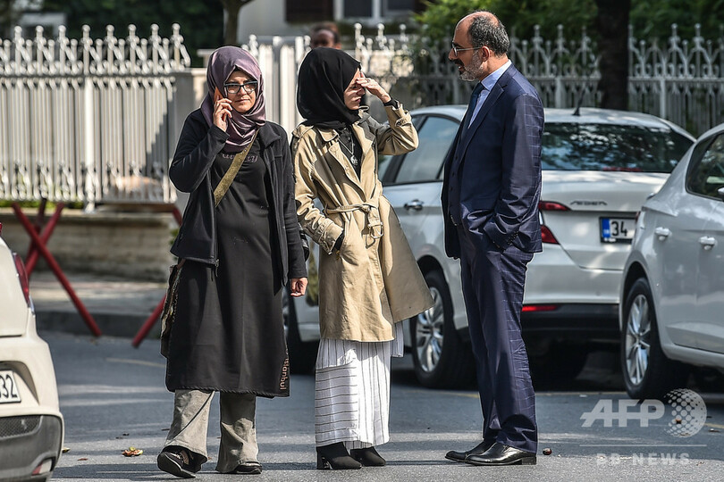 失踪サウジ記者の婚約者、トランプ米大統領に支援求める