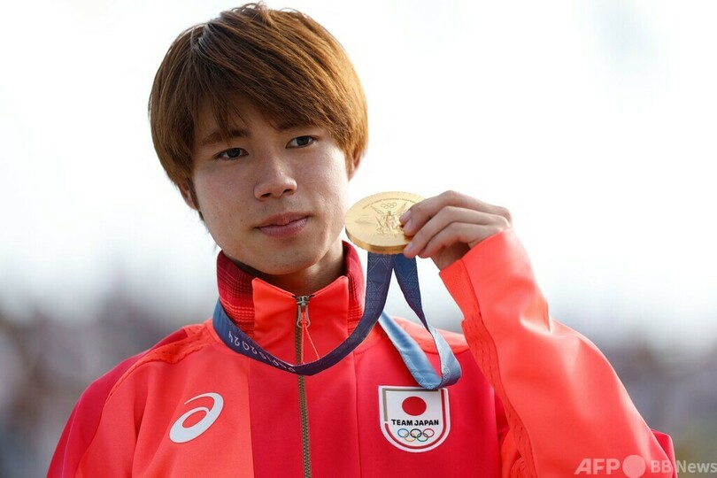 堀米雄斗がスケボー男子ストリート連覇 パリ五輪