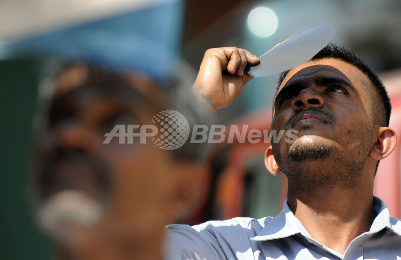 太陽の光がリング状に見える「金環日食」、アフリカやアジアで観測