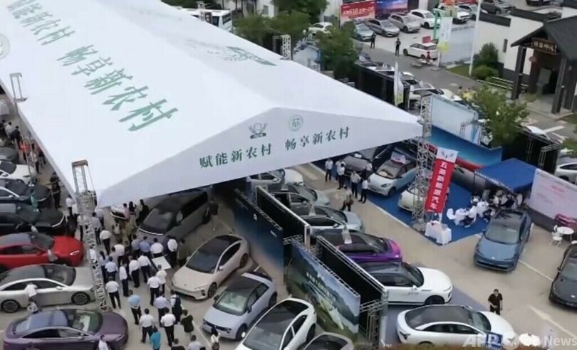 中国2025年新エネ車農村進出イベント始まる 124車種が登場