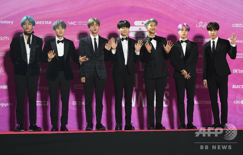 Btsが英アルバムチャートで首位獲得 韓国人歌手として初 写真1枚 国際ニュース Afpbb News