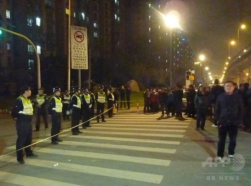 中国・寧波の大爆発、爆心は浄化槽 中国当局