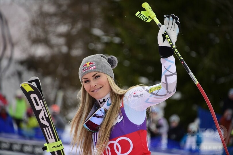 ボン、滑降V決めるもスキー板破壊を謝罪 アルペンスキーW杯