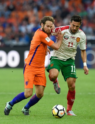 オランダがw杯出場に望みつなぐ ブルガリア破り3位浮上 写真8枚 国際ニュース Afpbb News