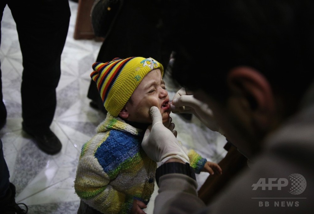 シリア「戦争しか知らない子供たち」、3人に1人 ユニセフ報告 写真1枚 国際ニュース：AFPBB News