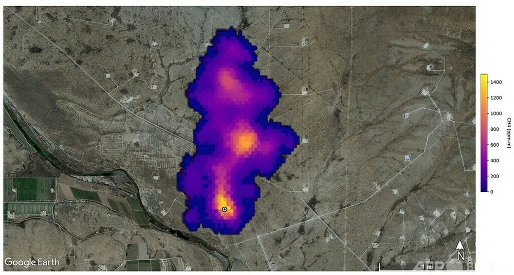 メタンの「超大量排出源」を特定、温暖化対策に寄与 NASA 写真3枚 国際ニュース:AFPBB News