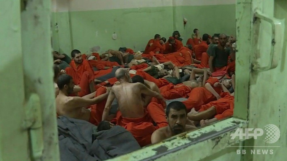 動画 過密と悪臭 Is戦闘員 収容施設の内側 シリア 写真1枚 国際ニュース Afpbb News