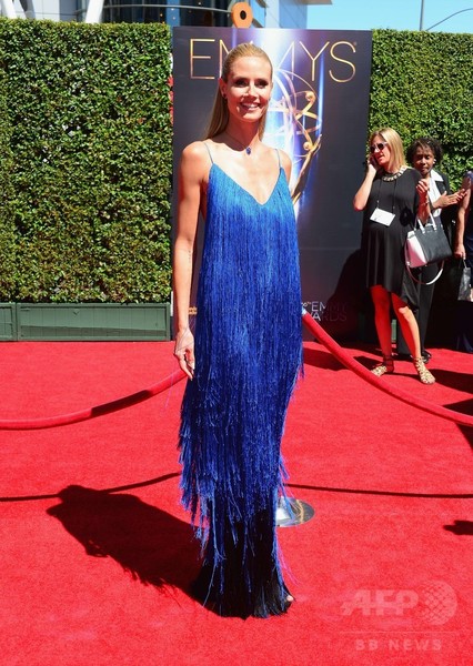 ハイディ・クルム、「クリエイティブ・アーツ・エミー賞」授賞式で着用したのは・・・