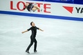 24-25フィギュアスケートグランプリ（GP）シリーズ第4戦、NHK杯、ペア・ショートプログラム（SP）。演技に臨む三浦璃来/木原龍一組（2024年11月8日撮影）。(c)Yuichi YAMAZAKI / AFP