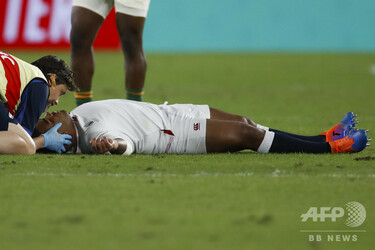 脳振とう交代のイングランド代表、ラグビーW杯決勝が「思い出せない